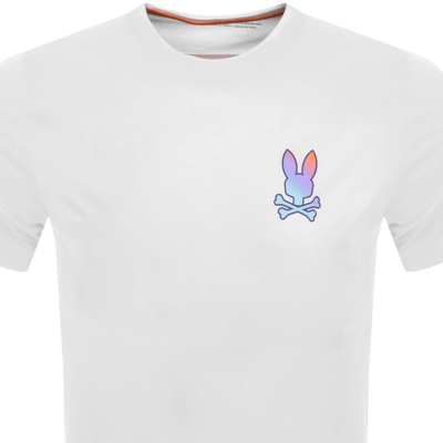 Shop Psycho Bunny Palm Springs Graphic T Shirt White