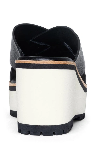 Donald Pliner Wedge Platform Sandal In Black