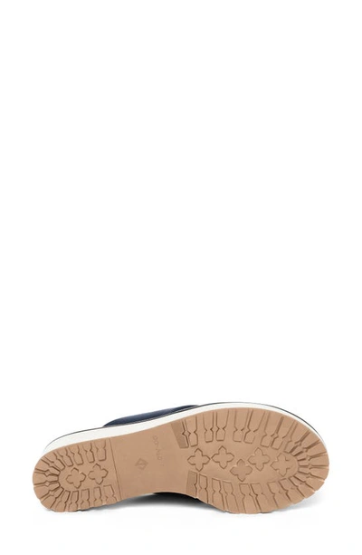 Shop Donald Pliner Wedge Platform Sandal In Navy