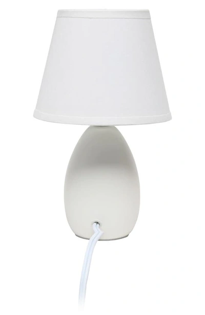 Shop Lalia Home Oblong Table Lamp Set In Off White