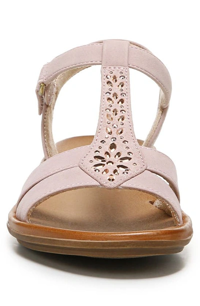 Soul Naturalizer Summer Embellished T-strap Sandal In Mauve