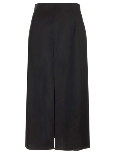 Shop Golden Goose Lilibeth Midi Skirt In Black