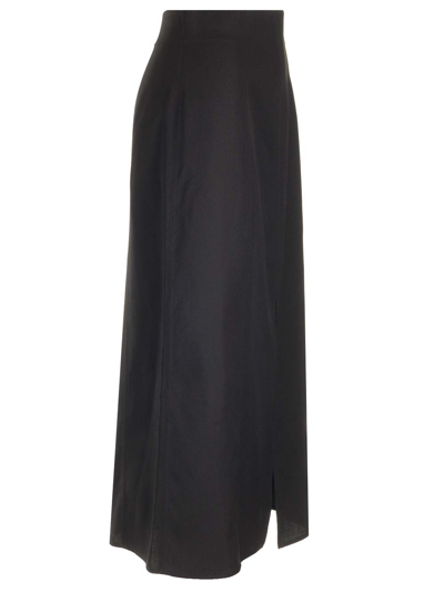 Shop Golden Goose Lilibeth Midi Skirt In Black