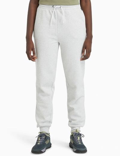 Shop Timberland Brushed-back Joggers In Grey