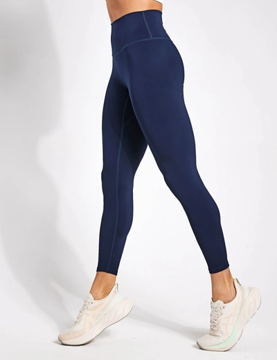 Shop Varley Freesoft High Waisted Legging 25 In Blue