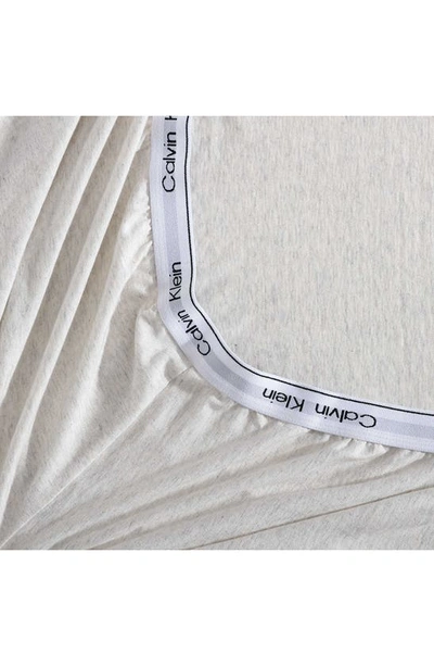 Calvin Klein Modern Cotton Melange Tencel Jersey 4-pc. Sheet Set, Queen In White