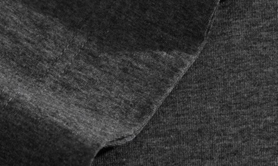 Calvin Klein Modern Cotton Blend Melange Jersey 4 Piece Sheet Set, Queen In Grey