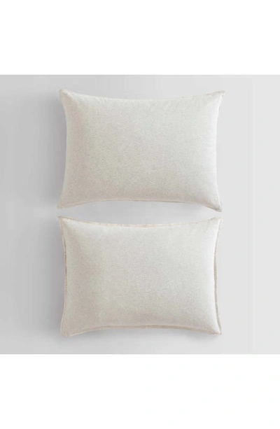 Calvin Klein Modern Mélange Comforter & Shams Set In Off White