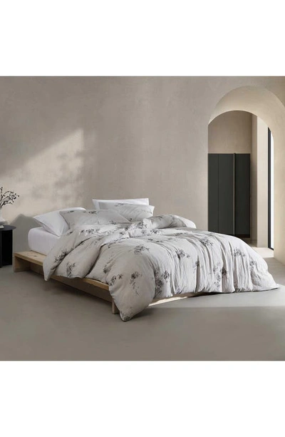 Shop Calvin Klein Aquarelle Mélange Gauze Comforter & Shams Set In Beige/ Tan