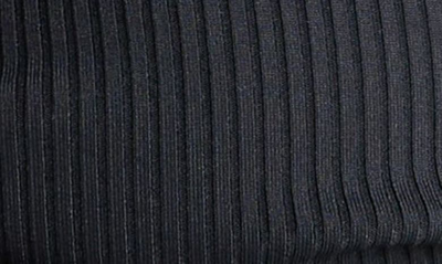 Montce Hayden Rib Bikini Top In Black Rib