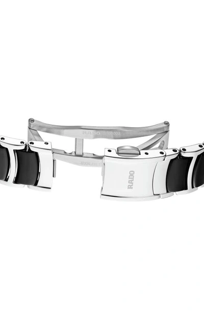 Rado Centrix Bracelet Watch, 30.5mm In Black