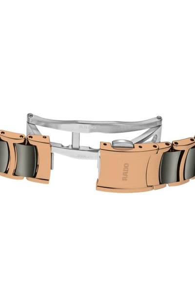 Shop Rado Centrix Bracelet Watch, 30.5mm In Silverhite