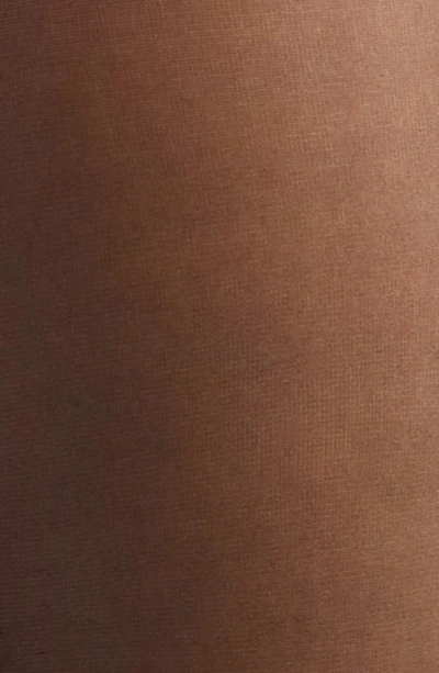 Nordstrom Sheer Back Seam Tights In Black