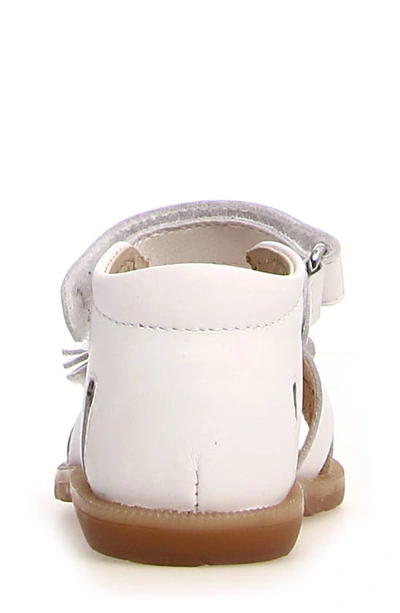 Shop Naturino Kids' Dacia Sandal In White-silver