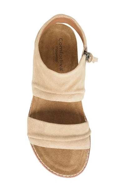 Shop Comfortiva Gale Sandal In Dune
