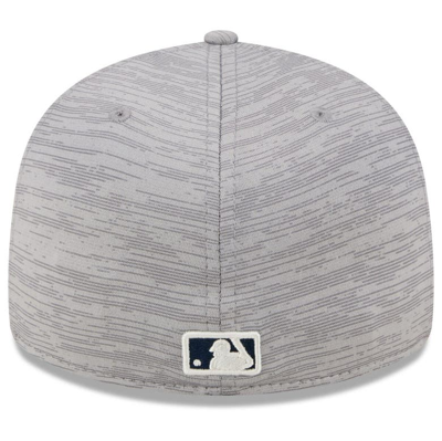 Shop New Era Gray Detroit Tigers 2024 Clubhouse Low Profile 59fifty Fitted Hat In Heather Gray