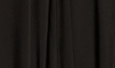 Rick Owens V-neck Draped Midi Dress In Black