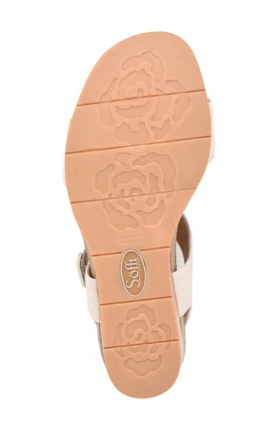 Söfft Verdi Ii Wedge Sandal In Tapioca