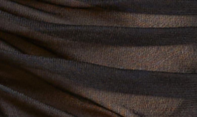 Shop Khaite Laure Ruched Knit Skirt In Black
