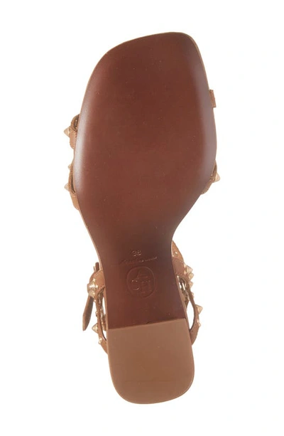 Shop Ash Janice Block Heel Sandal In Cinnamon