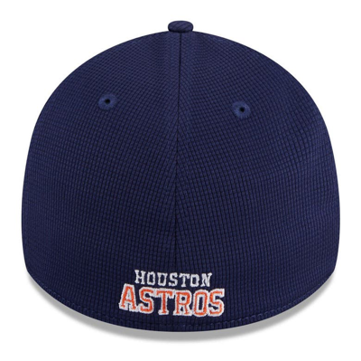 Shop New Era Orange Houston Astros 2024 Batting Practice 39thirty Flex Hat