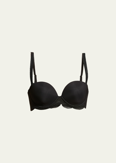 Shop Simone Perele Karma Smooth Strapless Bra In Black