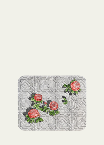 Fornasetti Tray Musciarabia Con Rose In Multi