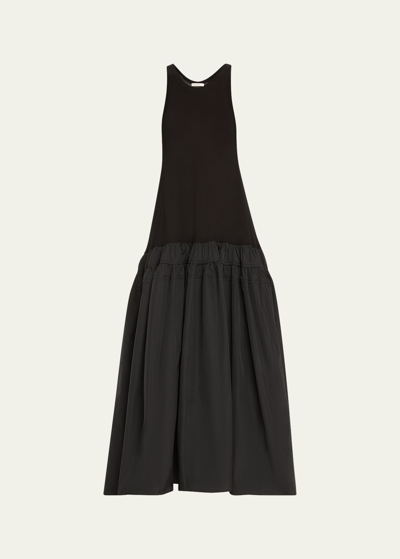 Shop Co Flared Maxi Dress In Black