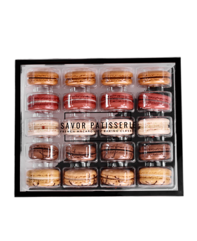 Savor Patisserie The Best Sellers Collection French Macarons, 20 Count Box In No Color