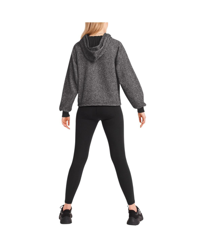 Dkny Sport Women's Black Washington Commanders Debbie Dolman Raglan Pullover Hoodie Sweatshirt In Black