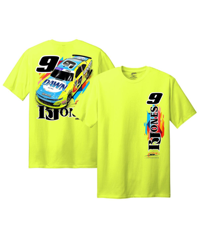 Joe Gibbs Racing Team Collection Men's  Yellow Brandon Jones Menards/dawn Car T-shirt In Yellow