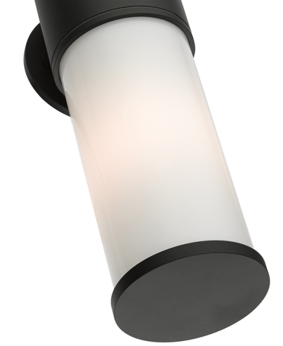 Shop Livex Norfolk 2 Light Outdoor Wall Lantern In Textured Black
