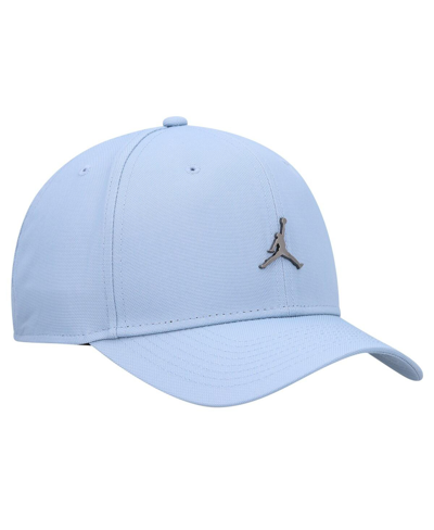 Shop Jordan Men's  Light Blue Rise Adjustable Hat