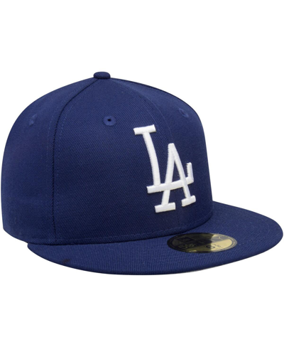 New Era Men's  Navy Los Angeles Dodgers Cooperstown Collection Wool 59fifty Fitted Hat In Navy