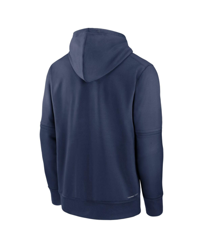 Shop Nike Men's  Navy St. Louis Cardinals Authentic Collection Practice Performance Pullover Hoodie