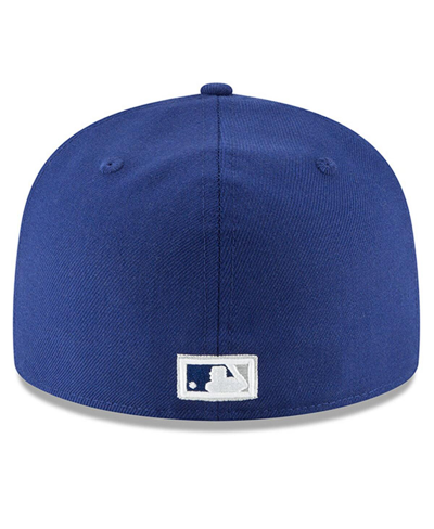New Era Royal Chicago Cubs Cooperstown Collection Wool 59fifty Fitted Hat In Royal
