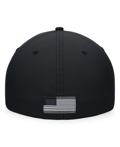 Top Of The World Black Michigan State Spartans Oht Military Appreciation Camo Render Flex Hat In Black