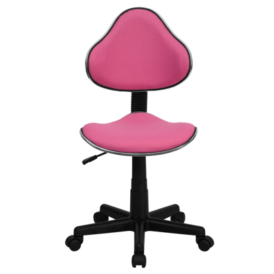 Shop Flash Furniture Pink Fabric Ergonomic Swivel Task Chair