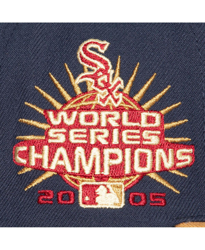 Mitchell & Ness Men's  Navy Chicago White Sox Work It Snapback Hat In Navy