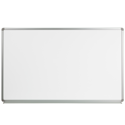 Shop Flash Furniture 5' W X 3' H Magnetic Marker Board In White