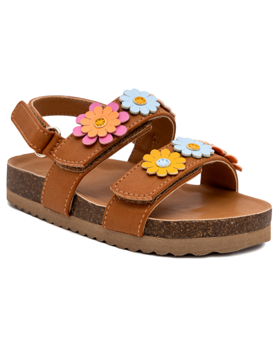Shop Sugar Toddler Girls Haven Casual Sandals In Tan