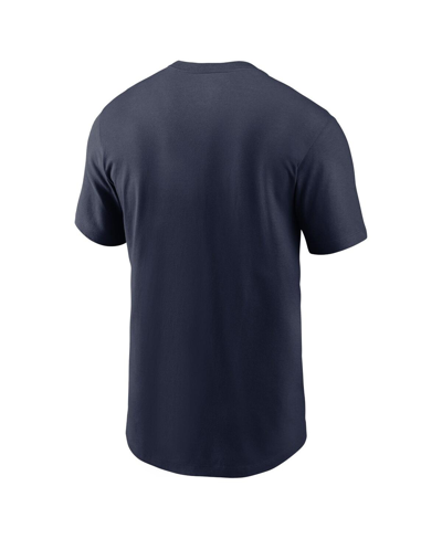 Nike College Navy Seattle Seahawks Local Essential T-shirt In Navy