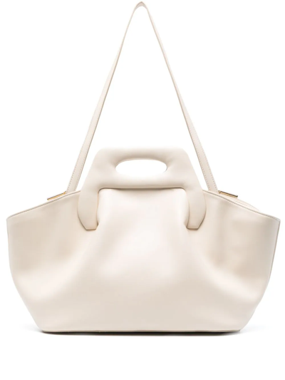 Shop Themoire' Dhea Tote Bag In Nude & Neutrals