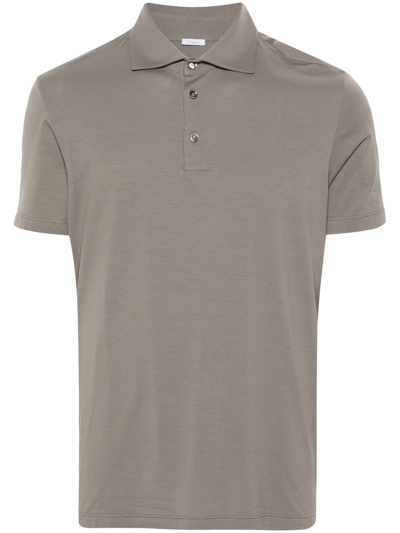 Shop Malo Jersey Polo Shirt In Nude & Neutrals
