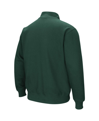 Shop Colosseum Men's  Green South Florida Bulls Tortugas Logo Quarter-zip Jacket