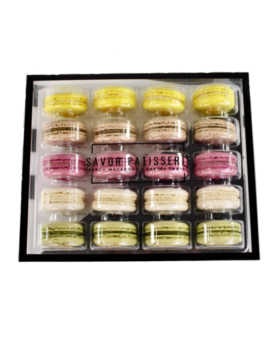 Savor Patisserie The Classics Collection French Macarons, 20 Count Box In No Color