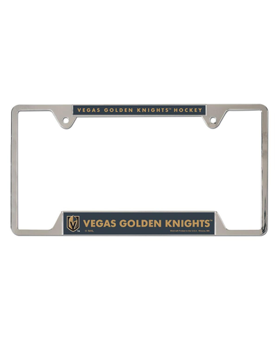 Shop Wincraft Vegas Golden Knights Metal License Plate Frame In Gray