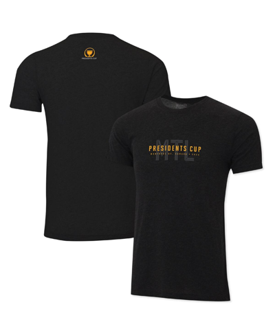 Shop Ahead Men's  Black 2024 Presidents Cup Instant Classic T-shirt