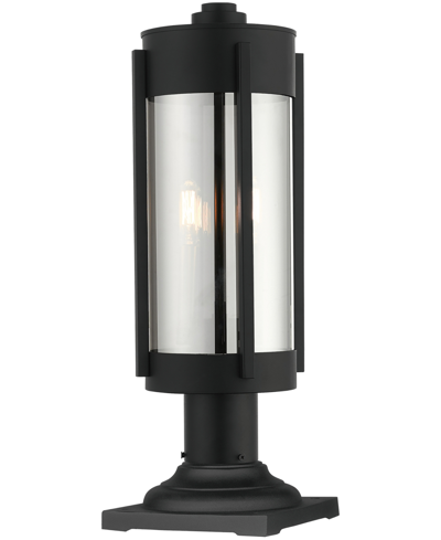 Shop Livex Sheridan 2 Light Outdoor Post Top Lantern In Black