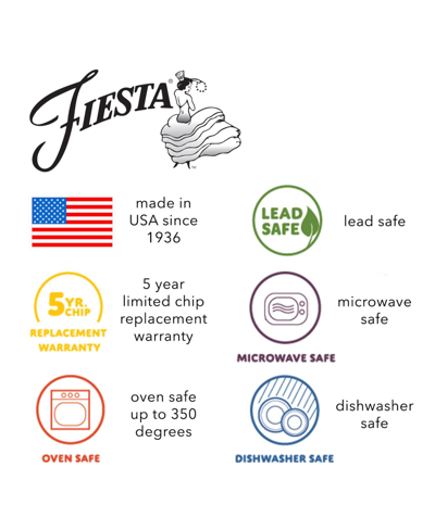 Fiesta Egg Plate In Daffodil